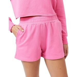 Monrow Supersoft Ex-Boyfriend Shorts Hot Pink XS NWT Barbiecore